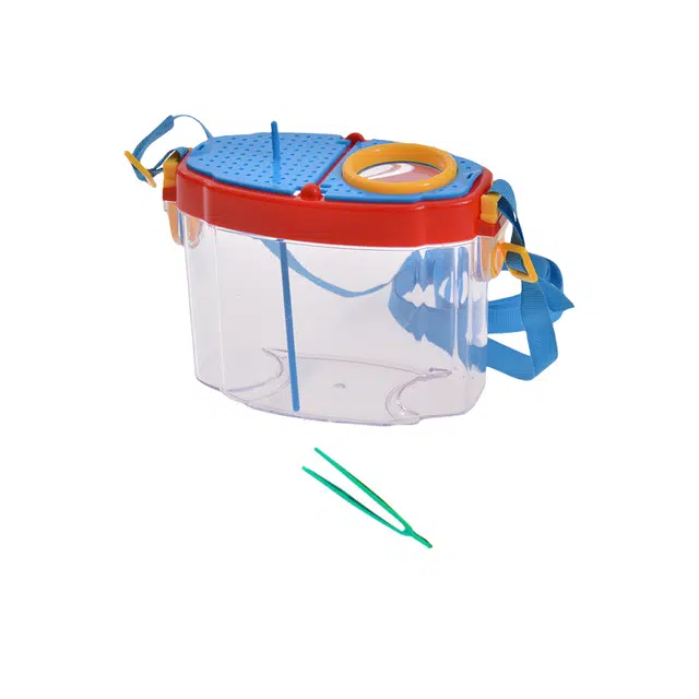 图米鱼 昆虫观察罐透明放大镜饲养收集捕虫器 早教教具