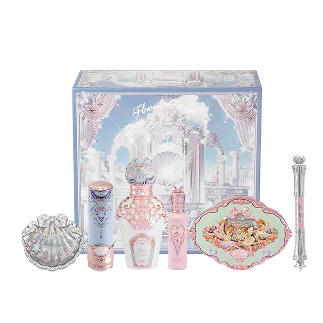 花知晓 湖中水仙彩妆套装 气色易上色 六件套