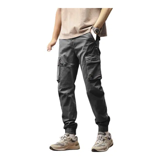 金盾 夏季宽松潮流长裤休闲裤 男款