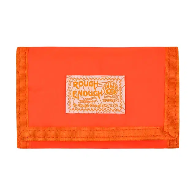 Rough Enough Nylon Wallet Fluorescent Orange