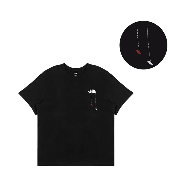 The North Face Custom Embroidered T-Shirt