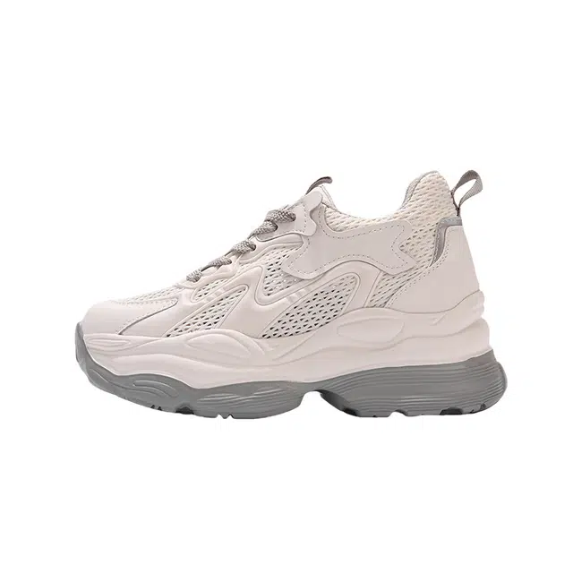 拾伍象 牛皮 百搭运动小众简约 低帮 生活休闲鞋 女