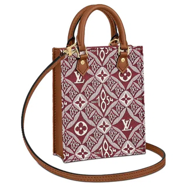 LOUIS VUITTON Petit Sac Plat 1854