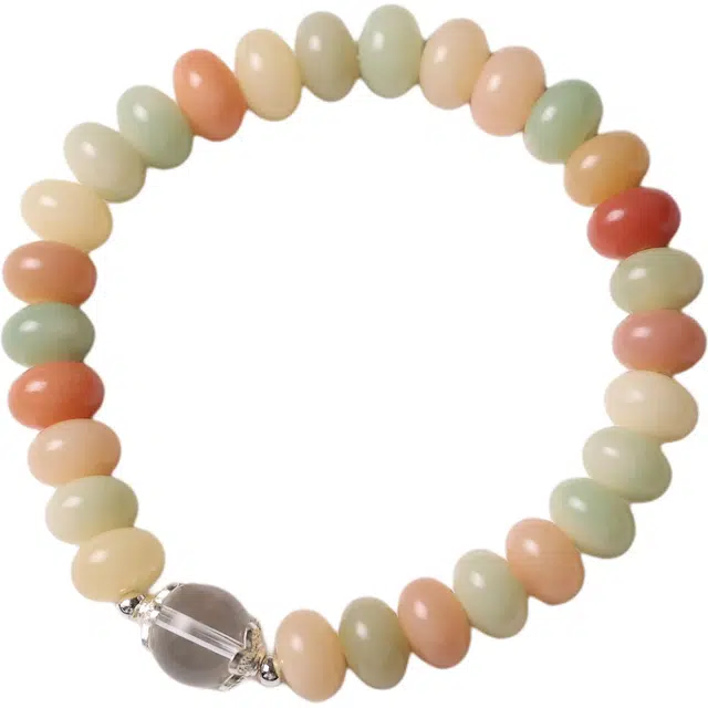 镯钰瑭 新中式 国风多巴胺设计 转运珠 典雅多宝初春 气质 旗袍 简约百搭#好运 菩提根 手串 男女同款情侣款