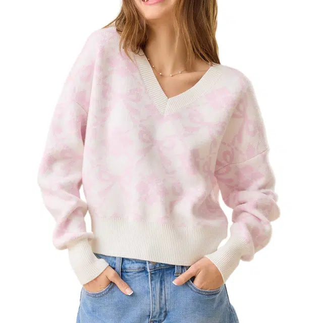 ALTAR'D STATE Sweater Beaux Argyle