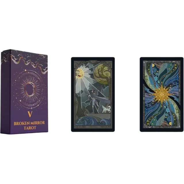 喜顽童 碎镜塔罗卡牌伟特系铜版纸卡牌 维特塔罗维特 扑克/德州/掼蛋/花切
