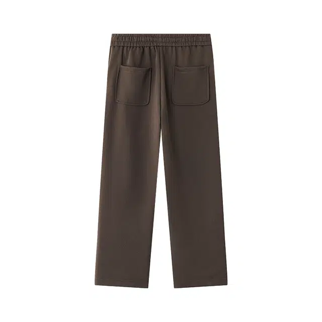 希越 重磅垂感秋冬宽松直筒运动卫裤美式潮牌阔腿休闲裤 男款