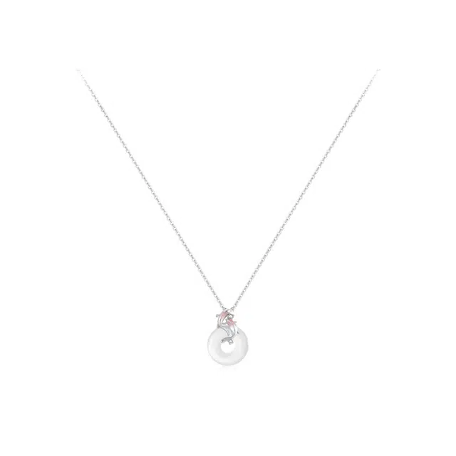 【年年有余】 百慕眸 锦鲤有鱼 新中式国潮古风高级感 气质优雅个性设计 简约百搭通勤显白#好运 琉璃 项链 女款