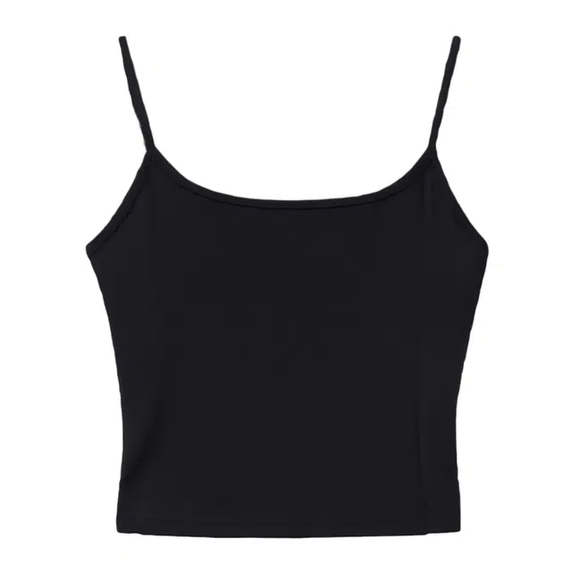 潞优野 带胸垫针织吊带夏季基础款休闲修身短款背心 女款