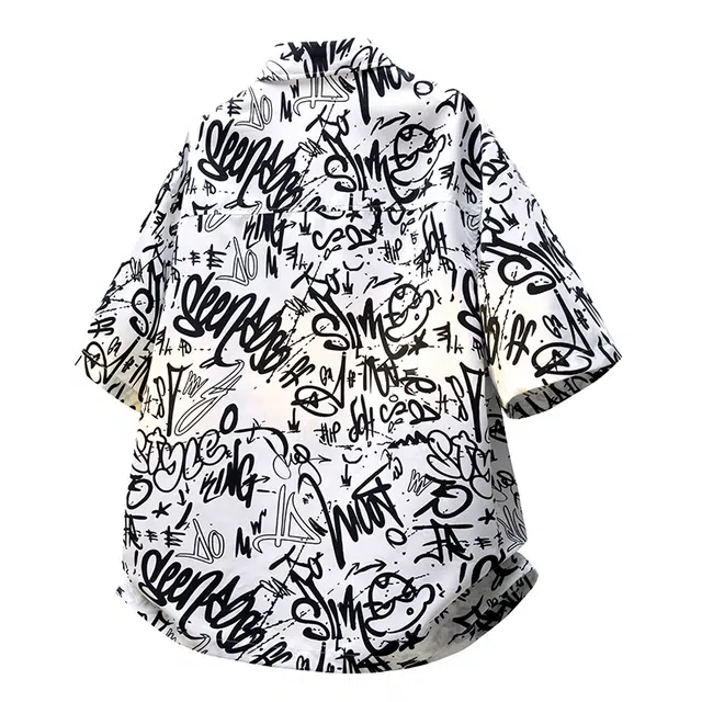 金盾 大码夏季小众衬衣百搭时尚衬衫 男款