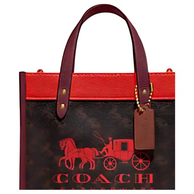 COACH Field 22 Logo Tote