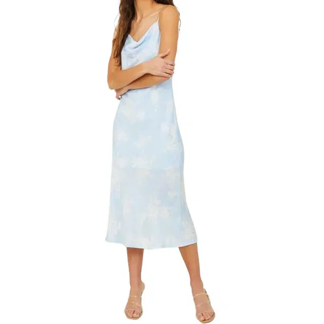 ALTAR'D STATE Blythe Satin Slip Dress