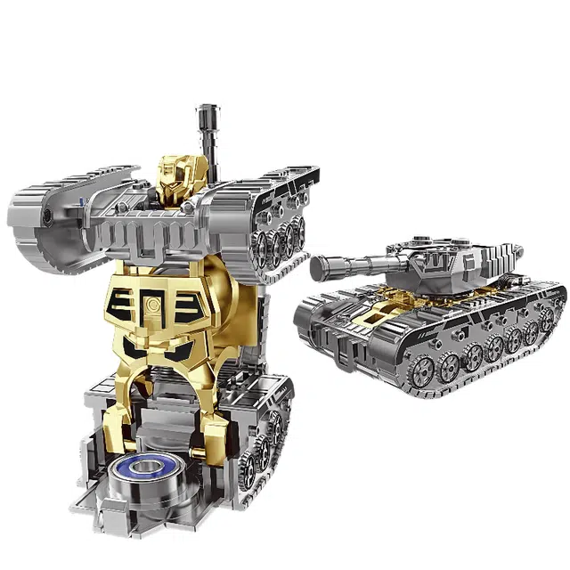 亿嘉爱 创意变形坦克 解压 指尖陀螺