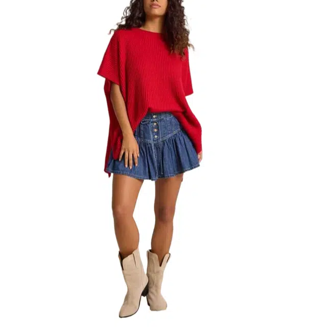 ALTAR'D STATE Gracie Pleated Mini Skirt