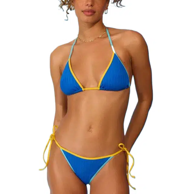 ALTAR'D STATE Aqua Dream Triangle Bikini Top