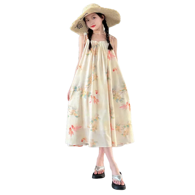 帕兰朵连衣裙 洋气时尚百搭无袖 儿童款