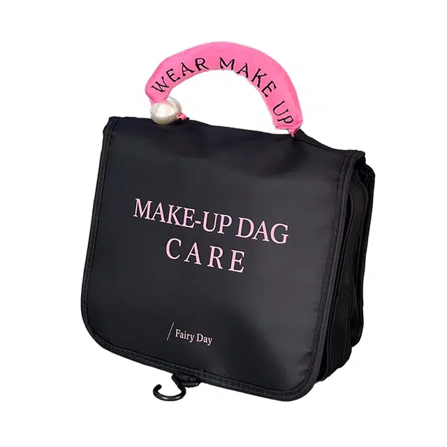 吉圣瑞旅行洗漱化妆包女便携外出护肤品大容量手提可挂分区收纳化妆包 便携