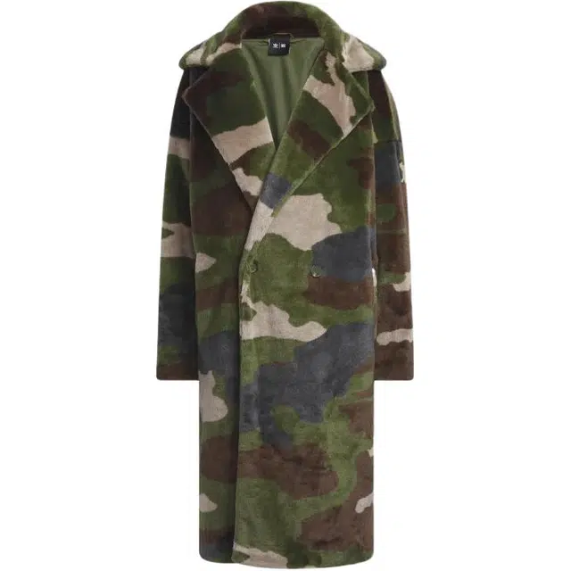 adidas x IVY PARK Camo Fur Coat