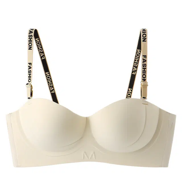 慕梵度 无痕小胸显大聚拢防滑收副乳性感美背抹胸式舒适透气文胸 女款