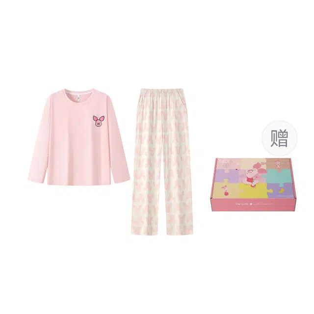 Miyadie x Disney Piglet Lounge Set