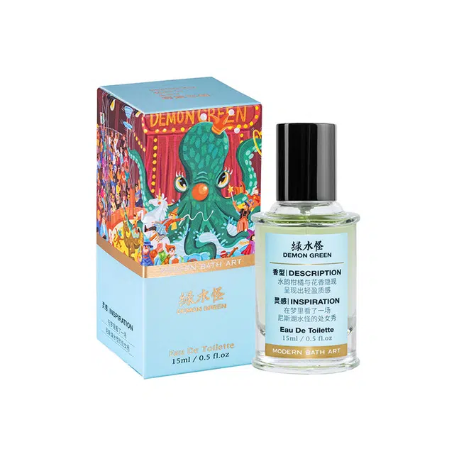 摩登巴赫 绿水怪 艺术香水 花果香调