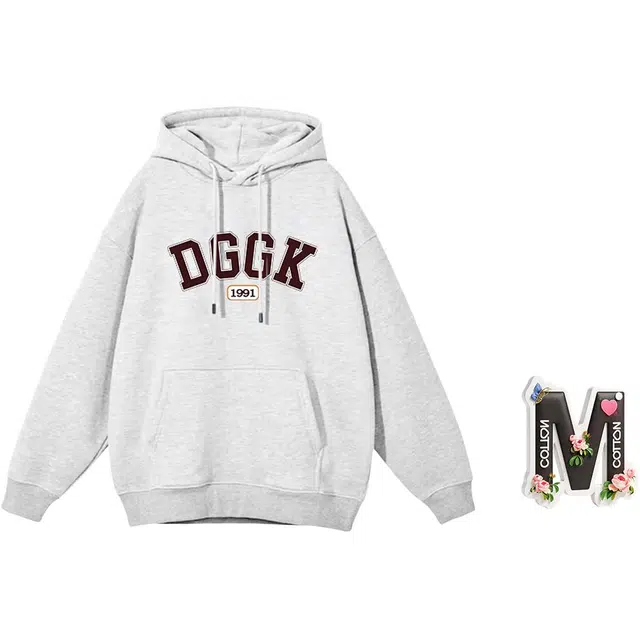 棉购 潮流简约舒适时尚长袖卫衣 女款