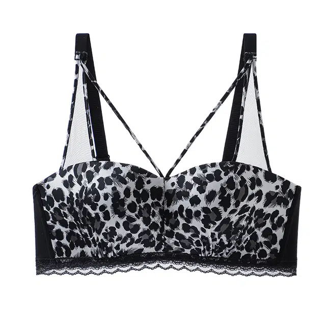 兰缪 小胸聚拢高级感美胸无钢圈无痕防下垂收副乳性感纯欲隐形文胸 女款