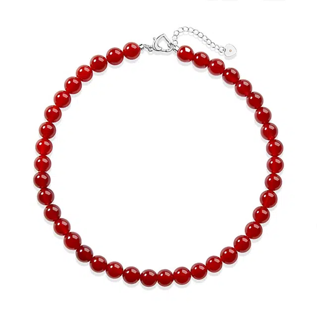 【鸿运吉祥】 奢珠 新中式风 时尚轻奢串珠#好运 玛瑙 项链 女款