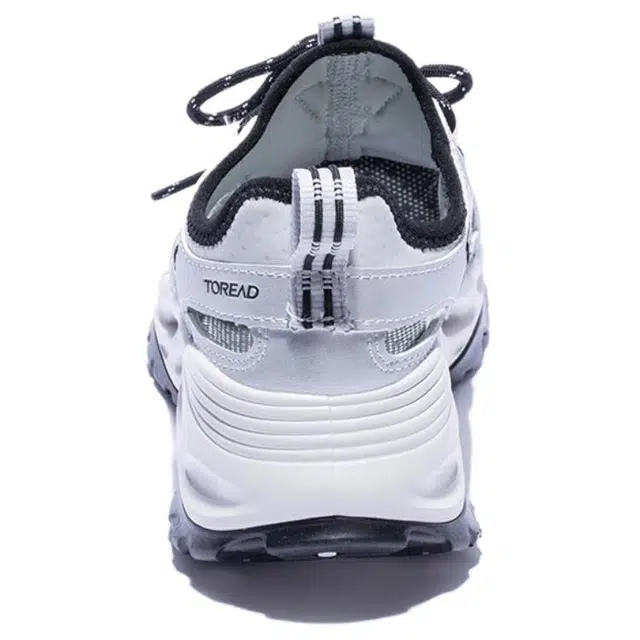 探路者 户外运动舒适 防滑透气 溯溪鞋 女款 银灰色
