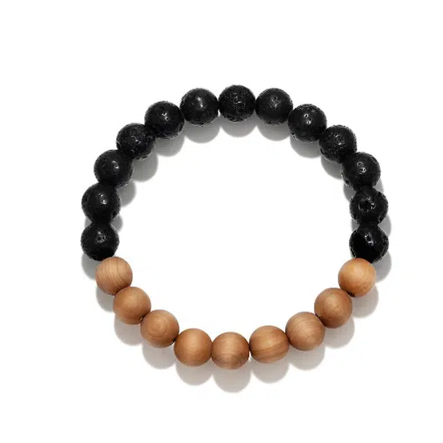 溯源京作 否极泰来 新中式文玩盘串拼接小众设计国风复古招财纳福 桃木 手串 男女同款情侣款