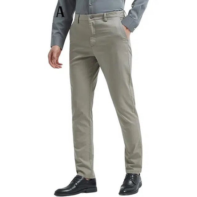 古鲨 时尚亲肤简约舒适百搭休闲裤 男款