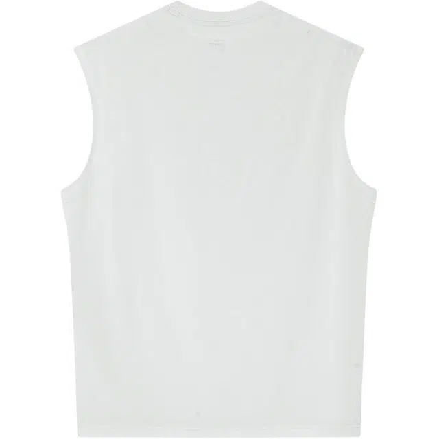 鸿星尔克 中国鸿系列 星星圆领透气百搭无袖背心 男款