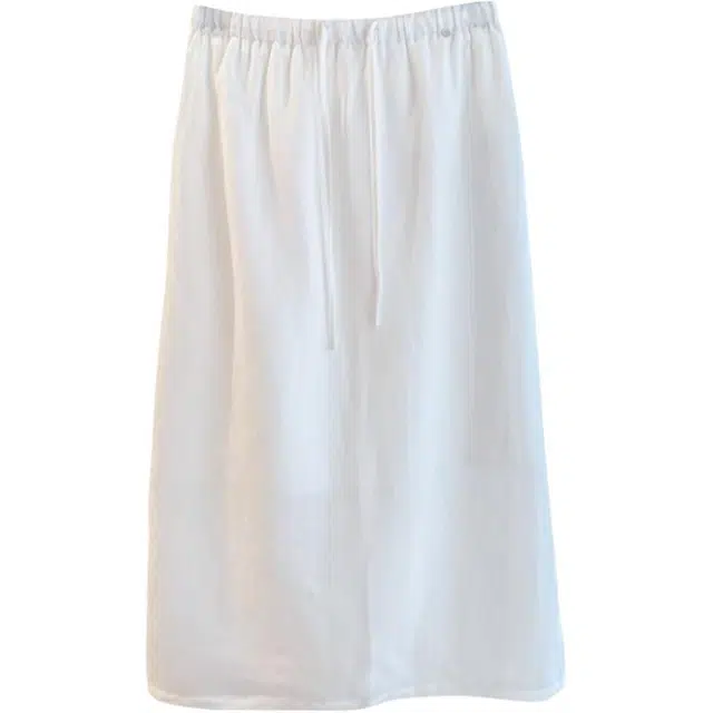 卡路莉 简约通勤半身裙薄款休闲长裙 女款