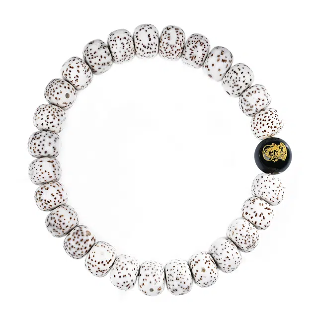 嫒柯 国潮新中式百搭 轻奢高级 四季平安 五福临门#好运 星月菩提 手串 男女同款情侣款