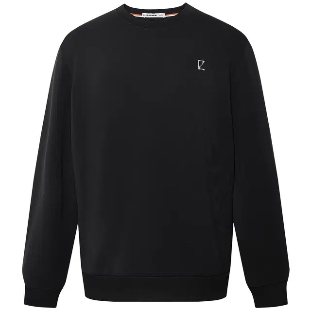 利郎 远红外发热时尚都市圆领字母印花秋季卫衣 男款