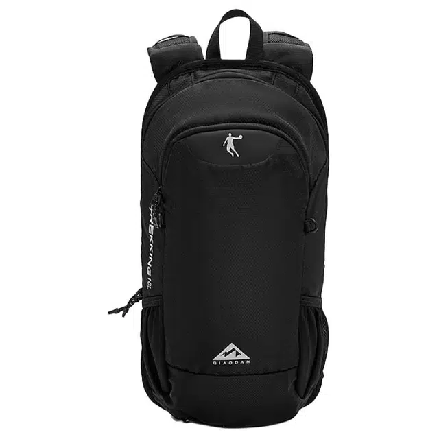 乔丹 时尚百搭 轻便 双肩包 常规 男女同款情侣款 黑色