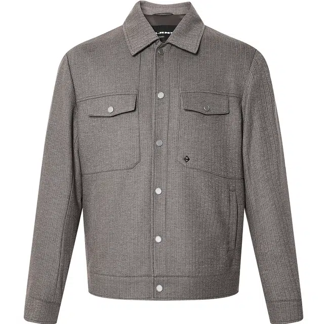 利郎 智能调温条纹时尚都市质感短款秋季夹克外套 男款