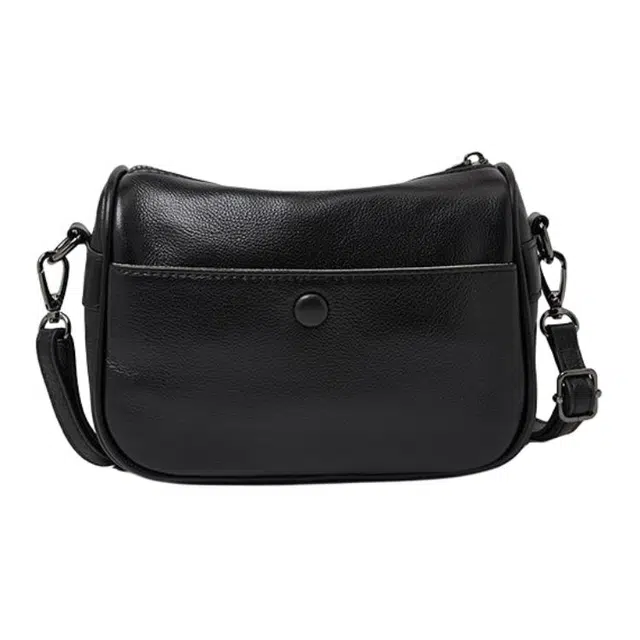 老人头 气质通勤简约时尚百搭高级感 牛皮 斜挎单肩包 常规 女款 多色