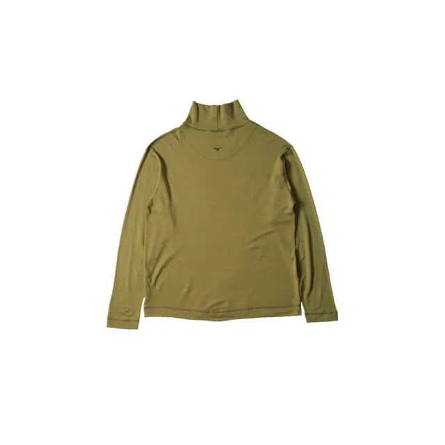 MARGARETHOWELL MIZUNO THERMAL FUNNEL NECK BREATH THERMO WOOL JERSEY