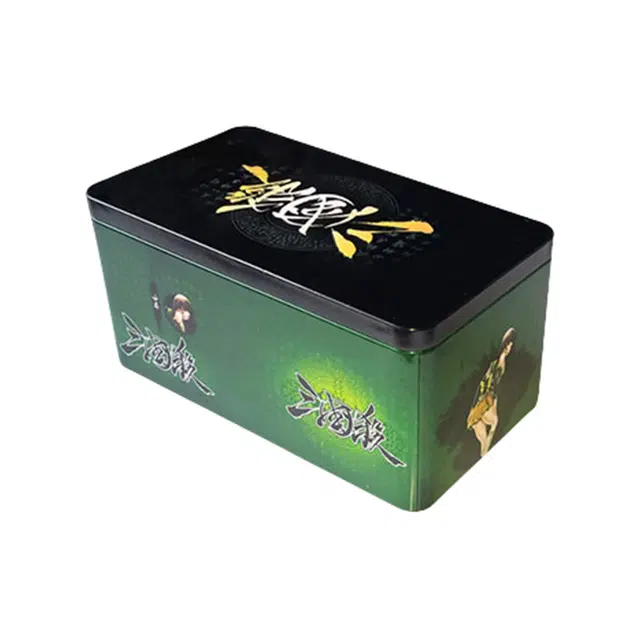 游卡桌游 三国杀卡牌收纳盒 铁盒【无牌】宽卡窄卡通用 桌游配件