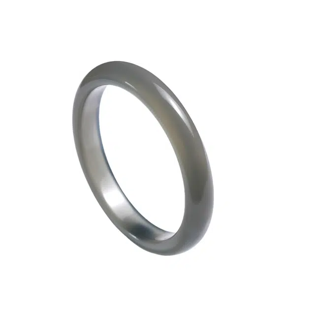 梨云暮雪 烟灰款库里蓝 烟灰 气质百搭 显白 高级灰 旗袍汉服 白月光 高级感 玉髓 手镯 女款