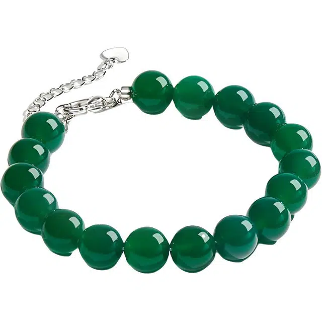 【高品质带证书】 奢珠 新中式时尚轻奢#好运 玉髓 手链 女款