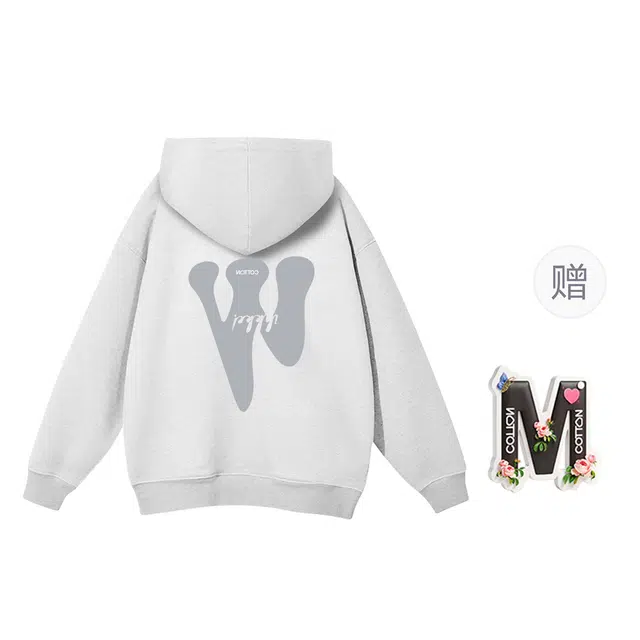 棉购 美式复古重磅连帽宽松时尚潮流长袖卫衣 男女同款