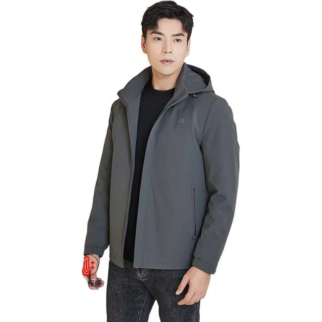 古鲨 三合一商务商务可拆卸夹克外套 男款