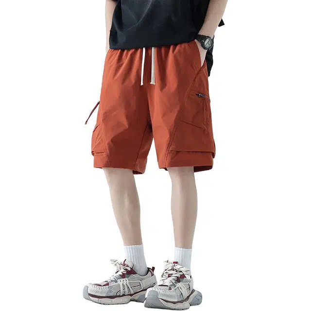 左岸 美式速干多巴胺夏季薄款透气穿搭五分裤工装短裤 男款