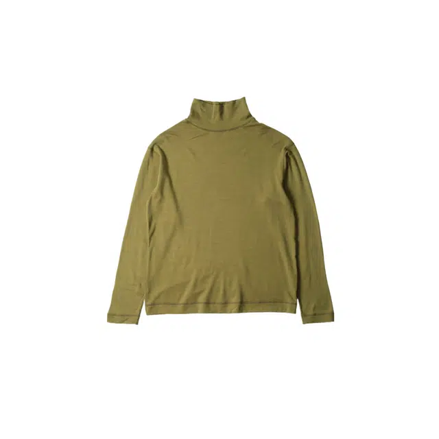 MARGARETHOWELL MIZUNO THERMAL FUNNEL NECK BREATH THERMO WOOL JERSEY
