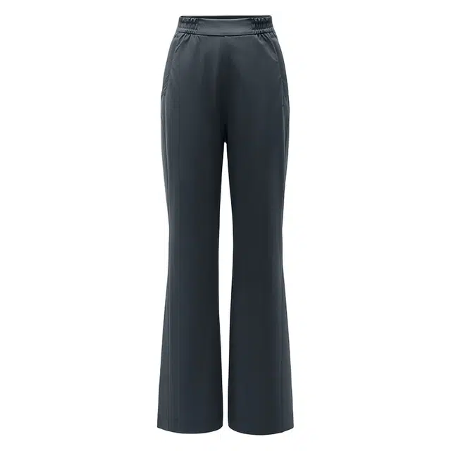 蕉下 防风防晒宽松阔腿显瘦百搭户外徒步登山运动微喇软壳裤休闲裤 女款