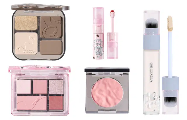 唯资 修容盘+眼影盘+腮红+遮瑕+咖啡唇泥彩妆套装 持久亮泽气色 高光修饰轮廓不脱妆服贴提升淡化黑眼圈