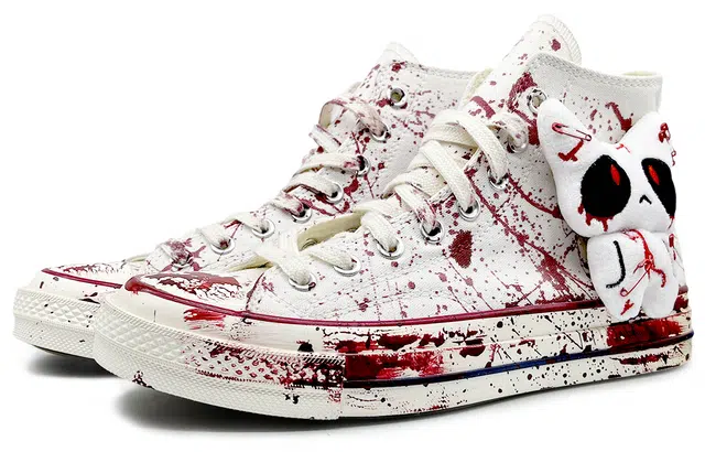 Converse Chuck 70 High White Red