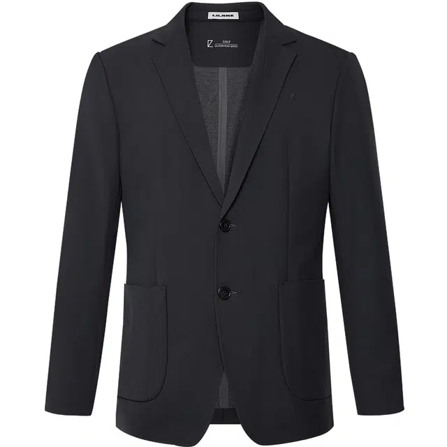 利郎 纯色简约平驳领西服秋季百搭修身轻薄西装 男款